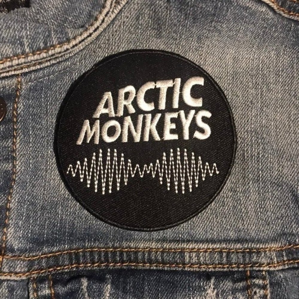 Arctic Monkeys Embroidered Iron On Patch